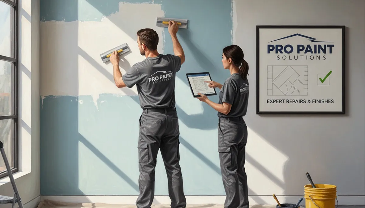 Drywall repair in Birmingham, AL by Birmingham Paint Pros for cracks, holes, and water damage