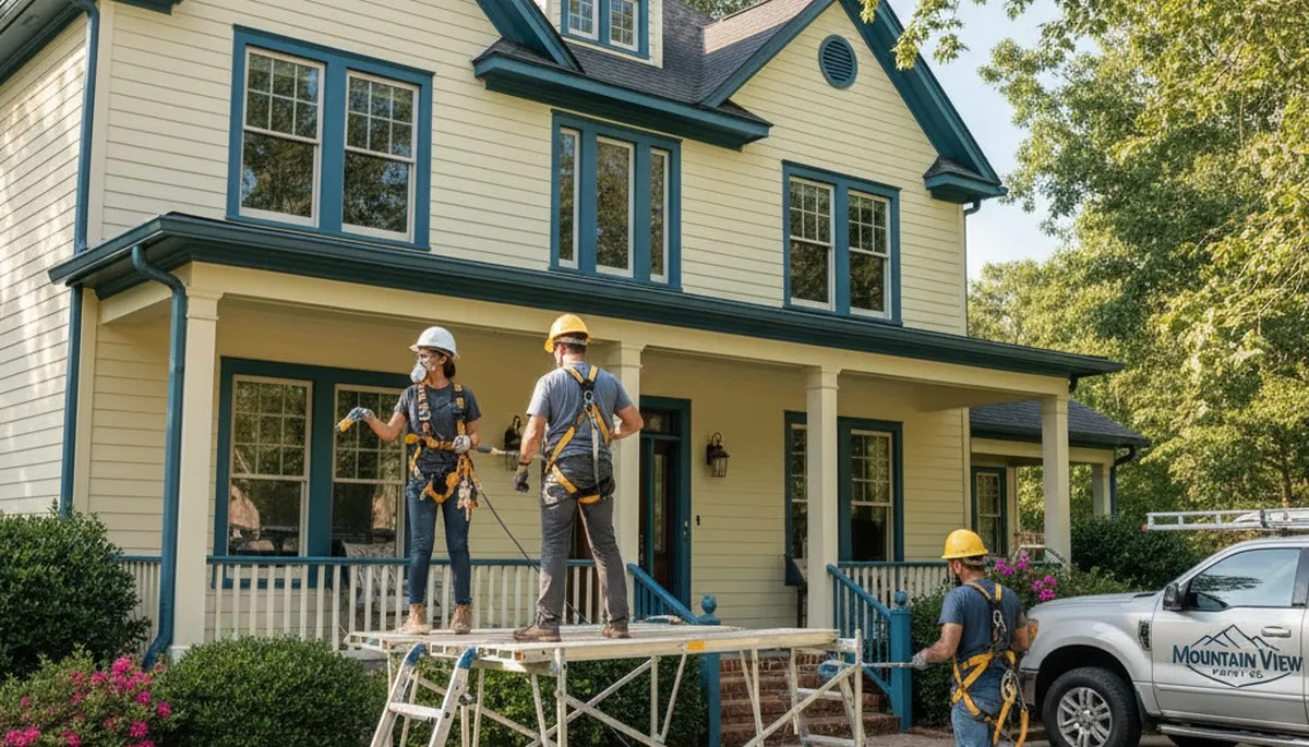 Painting contractor serving Birmingham, AL for residential and commercial interior and exterior painting