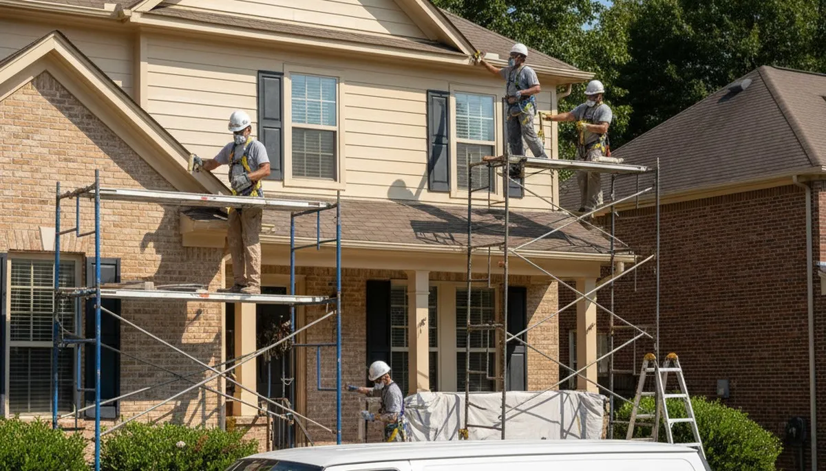 Painting contractor team serving Birmingham, AL for professional interior and exterior house painting