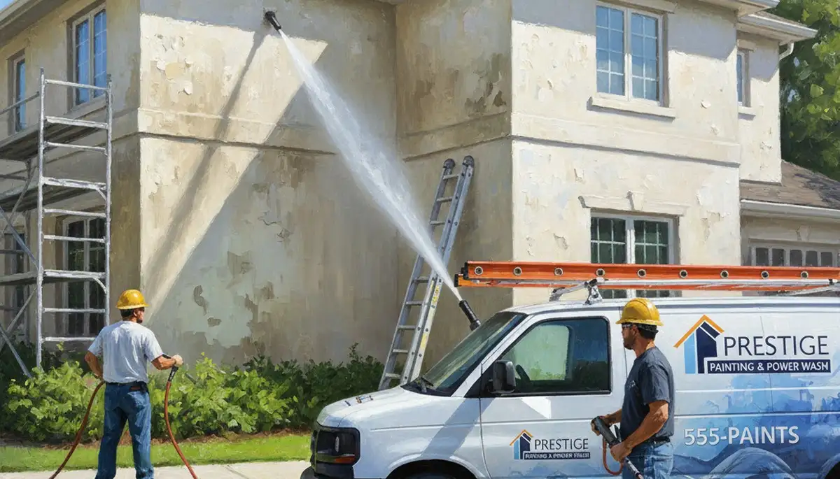 Pressure cleaning service in Birmingham, AL removes mildew, algae, pollen, and red clay buildup from surfaces
