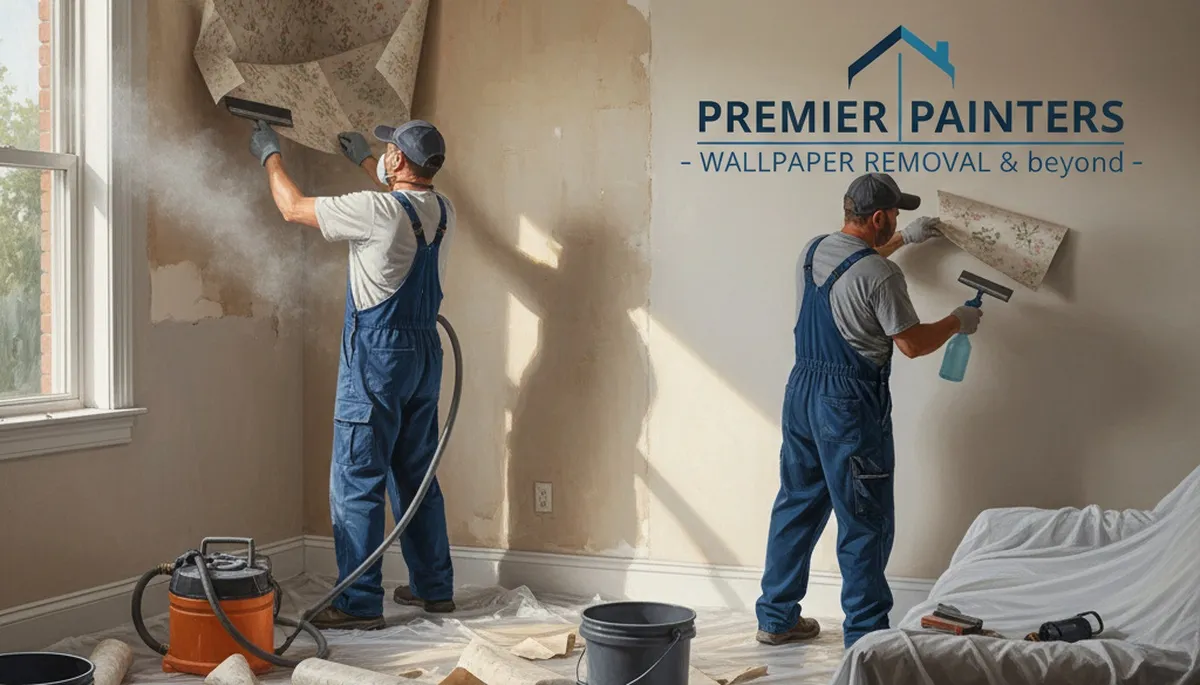 Birmingham, AL wallpaper removal for smooth, paint-ready walls by Birmingham Paint Pros